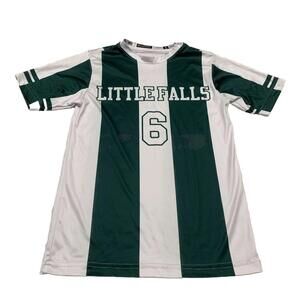 Champro Youth Size L Forest Green Jersey Knit Top Short Sleeve T-Shirt